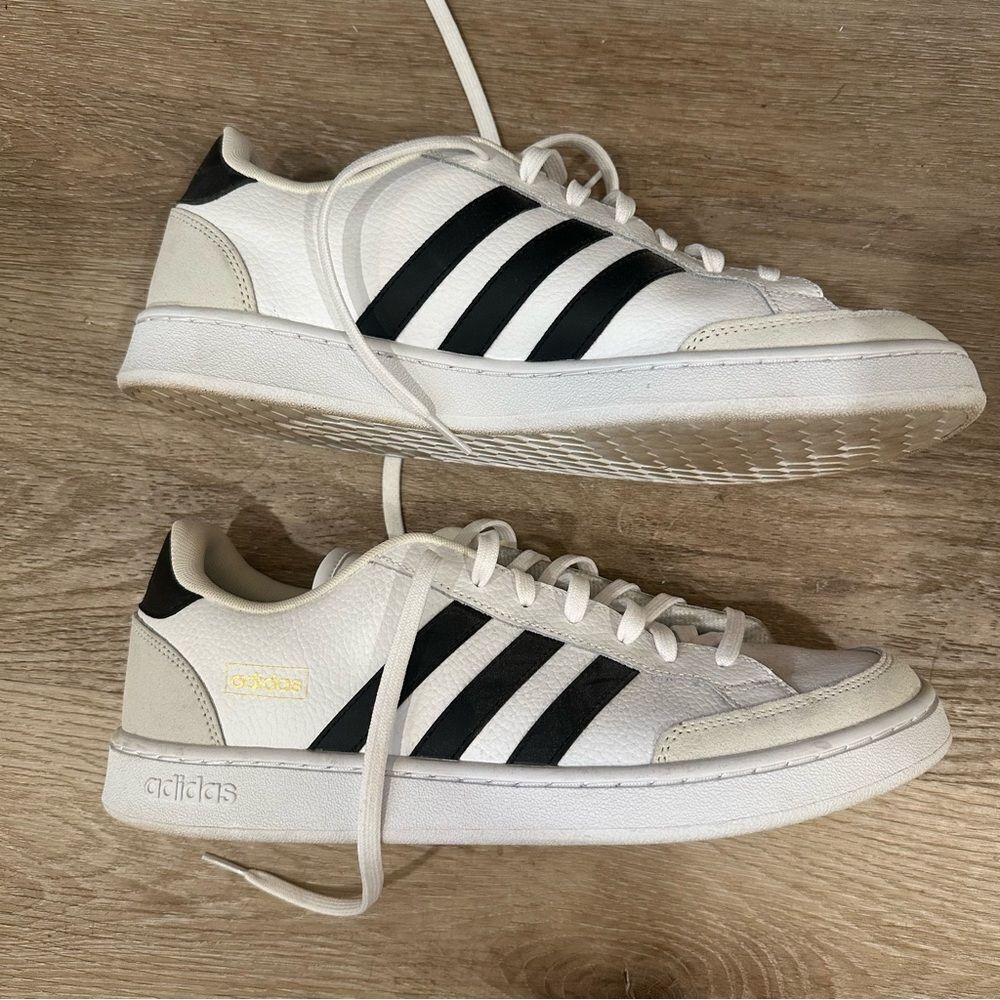 adidas Grand Court SE White Mens Shoes size 11.5 - Picture 9 of 16